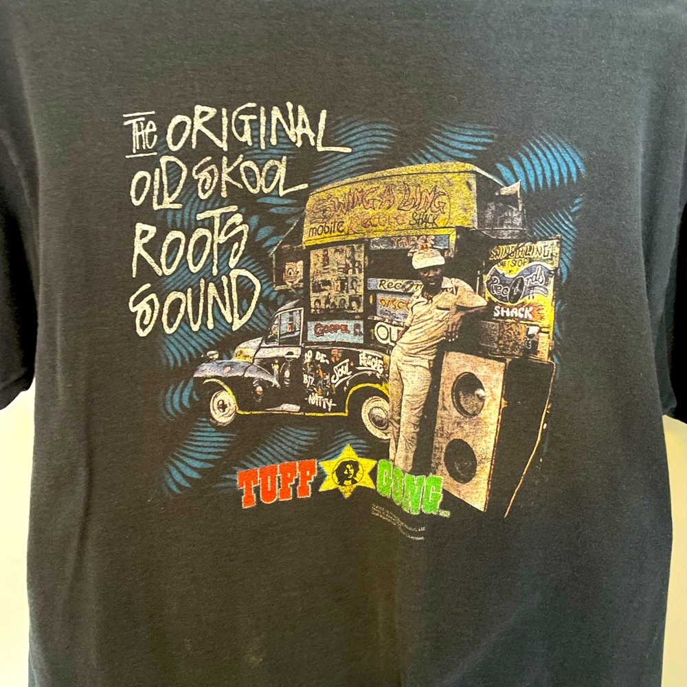 Vintage Peter Tosh The Original Old Skool Roots Sound T-shirt